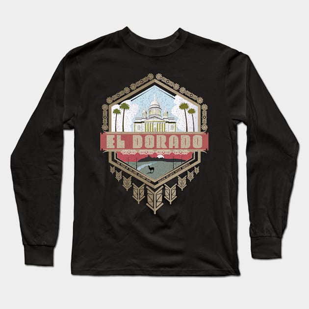 El Dorado Long Sleeve T-Shirt by mypointink